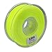 ZIRO Fluorescence PLA Filament 1.75mm, Luminous ONLY by UV Light, Glow Effect 3D Printer Filament PLA,1KG Spool, Dimensional Accuracy +/- 0.03mm, fit Most FDM 3D Printers, Fluo Yellow