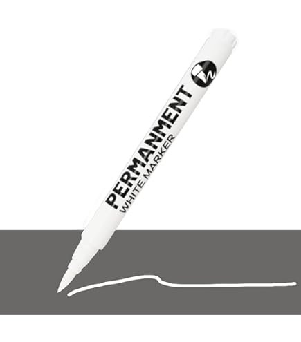 White Paint Marker Artline White Fabric Markers 2-Pack Permanent