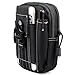 Ranboo Nylon Tactical Molle Pouch, Men Belt Clip Phone Holster EDC Gadget Pouch Waist Bag Outdoor Gear Compatible with iPhone Xs Max XS iPhone 7 8 Plus Note 8/5 Galaxy S7/8/9 Plus LG G7/G6 Plus
