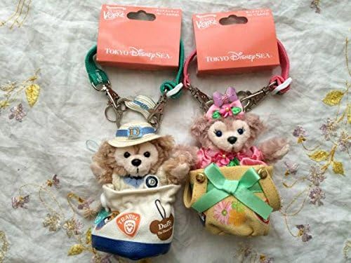 Amazon ダッフィー シェリーメイ可愛いぬいぐるみストラップネックホルダー付きディズニー完売品スプリング アニメ 萌えグッズ 通販