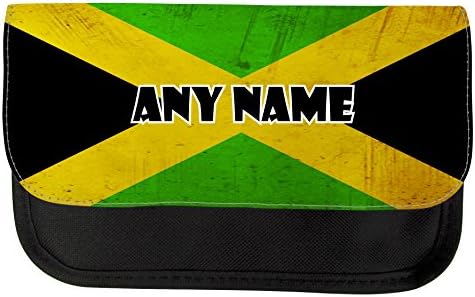 Personalised JAMICAN Flag Print Pencil CASE
