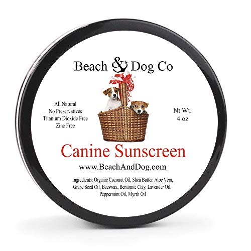 Beach & Dog Co Canine Sunscreen - Zinc and Titanium Dioxide Free - All Natural and Organic Formula for Dogs - Thumbnail 4