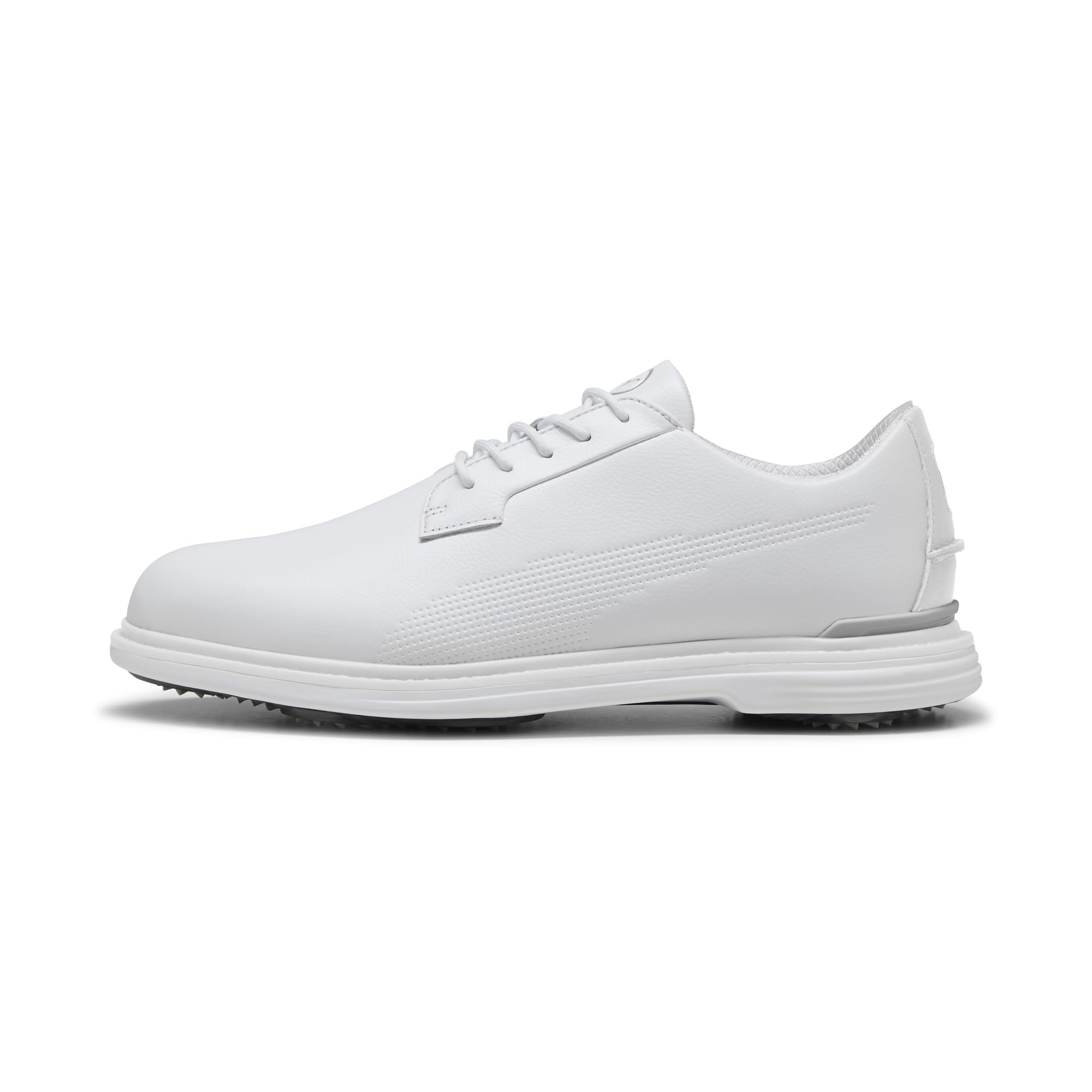 Photo 1 of PUMA Men's Royale Golf Shoes, White/Slate Sky/Ash Gray, 10.5