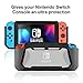 Nintendo Switch Accessories Bundle, Kit with Carrying Case, Screen Protector, Compact Playstand, Switch Game Case, Joystick Cap, Charging Dock, Grip and Steering Wheel for Nintendo Switch, (18 in 1)thumb 2