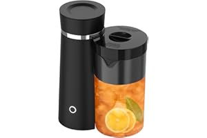 LITIFO Iced Tea Maker and Iced Coffee Maker Brewing System with 2-quart Pitcher, Perfect For Fruit Infused Tea, Lemonade, Flavored Water (Black)