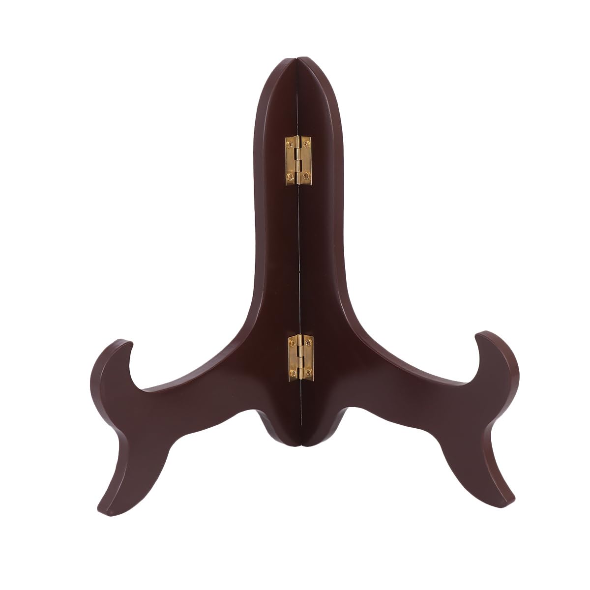 BESPORTBLE Plate Stand Garden Plate Stand Display Vintage Displaying Decorative - 8 Inch Plate Display Stand Vintage Wooden Easel Photo Holder for Displaying Picture Books Decorative Plates Tablets