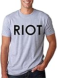 Riot T-Shirt Funny Vintage Style T Shirt Classic Comedy TV Tee
