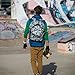 ZIPIT Grillz Backpack for Kids with Extra Side Pocket, Camo Grey