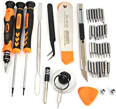 DIYPHONE 45 in 1 JM-8139 Multi-Bit Screwdriver Set Magnetic Repair Tool Kit,Hardware Opening Tools for iPhone,Laptops,Computer