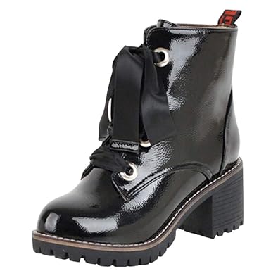 botas cuadradas para mujer