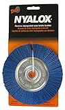Dico 541-766-6 Nyalox Bench Brush 6-Inch Blue 240 Grit