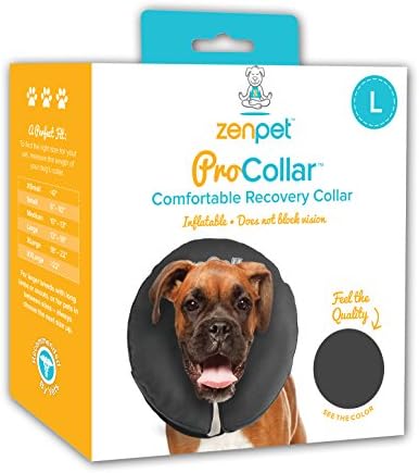 ZenPetPro Collar, Large, 13-16-inch, Grey