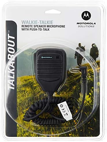 Motorola 53724 Distant Speaker Microphone (Black)