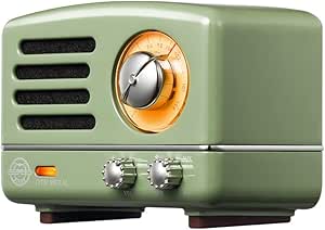 Muzen OTR Metal Portable Bluetooth Speaker with FM Radio, Bluetooth 4.0 and AUX Support, 10-Hour Playtime/Strong Bass/Super Groovy/Free Suitcase/Ultra Compact Size/Durable Design