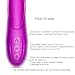 Orlena Heating Dual Motors Rabbit Clitoral Vibrator,G Spot Clit Dildo Vibrators for Women with Thrusting & Vibration,Waterproof Clitoral G Spotter Stimulator Toys,Adult Sex Toys for Women and Couples