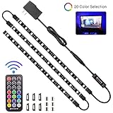 LED Strip Lights, HitLights 3 Pre-Cut 12Inch/36Inch LED Light Strip Accent Kit for 24