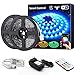 Novostella Smart RGB LED Strip Lights Kit, 20ft Wireless Flexible Color Changing 5050 LEDs, Waterproof RF Remote 12V Dimmable LED Tape for Home Lighting, Working with Alexa Goolge Assistant, UL Listed