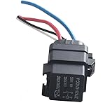 E Support™ Car Truck Motor Heavy Duty 12V 40A SPST Relay Socket Plug 4Pin 4 Wire Waterproof Seal
