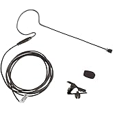 Av-Jefes AVL630B35LS Black Color Mini Headset Mic for Sennheiser Wireless Microphone