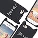 iPhone 6S Case, MC Fashion Cute 3D Black MEOW Party Cat Kitty Whiskers Soft Silicone Case for Apple iPhone 6/6S (Cat-Black)