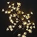 Best Choice Products 64-Piece Table Desk Top Cherry Blossom Tree Warm LED Lights