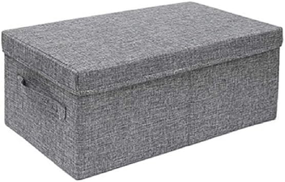 RBzhd Plegable con Tapa Caja De Almacenamiento Gran Capacidad Cestas De