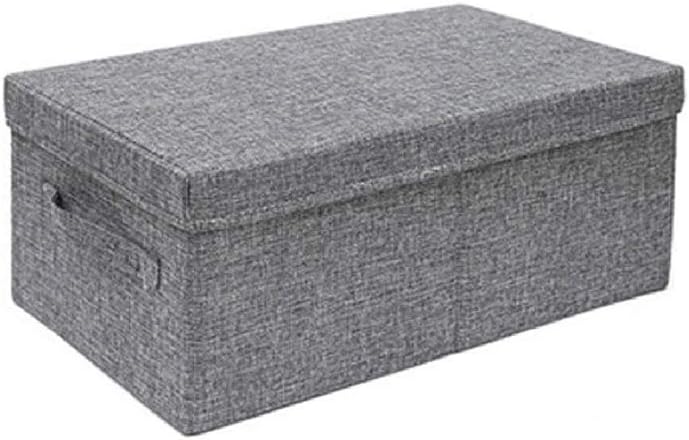 RBzhd Plegable con Tapa Caja De Almacenamiento Gran Capacidad Cestas De