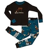 Lazy One Boys' Pasture Bedtime Long Sleeve s PJ Set