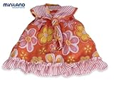 Miniland Orange Floral Dress for 15.75'' Baby Dolls