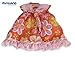 Miniland Orange Floral Dress for 15.75'' Baby Dolls