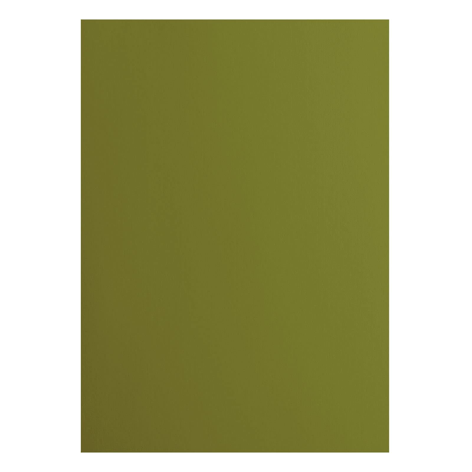 Florence Cardstock Smooth - Coloured Card Making Supplies A4 - Green - 10 Sheets - Coloured Paper for Scrapbooking, Card Making, Die Cutting and Paper Crafts - 216 GSM - Olive
