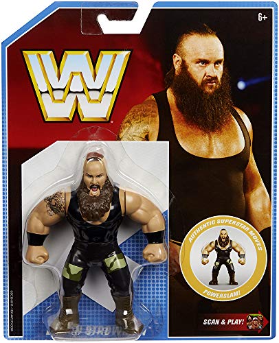 WWE Retro App Braun Strowman Figure, 4.5