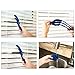 Mcesteron - Window Blind Cleaner Duster Tools Complete with 5 Microfiber Sleeves and a 2-in-1 Track Brush for Cleaning Vertical Venetian Mini Blinds Faux Wood Plantation Shutters