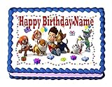 Edible Cake Topper Cupcake Topper Personalizable