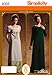 Simplicity Pattern 4055 Misses Circa 1795-1825 Period Costumes Sizes 6-8-10-12