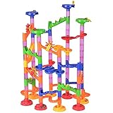 SuSenGo Translucent Marble Runs Super Set 105 Pieces