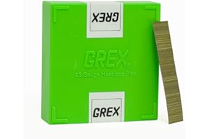 GREX P6/15L 23 Gauge 5/8-Inch Length Headless Pins (10,000 per Box)