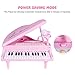SGILE 31 Keys Musical Piano Toy with Microphone, Learn-to-Play for Girl Toddlers Kids Singing Music Development, Audio Link with Mobile MP3 IPad PC, Pink