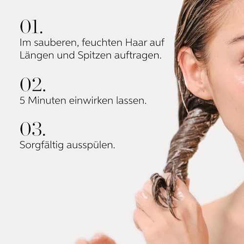 ColorMotion+ Haarkur – Wella Haarmaske für gefärbte Haare – intensive Reparatur & Pflege mit WellaPlex Strukturfestiger für mehr Glanz – 75 ml