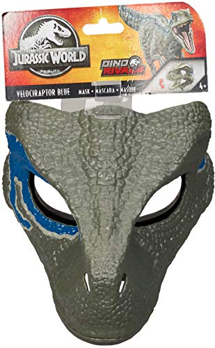 Sure! The shorter, humanized title could be: "Blue Dinosaur Mask". - Image 3