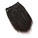 KeLang Hair Kinky Straight Clip In Human Hair Extensions Clip Ins Human Hair 9A Italian Coarse Yaki Brazilian Virgin Hair Clip In Extension 7pcs/lot,120gram/set 14inch