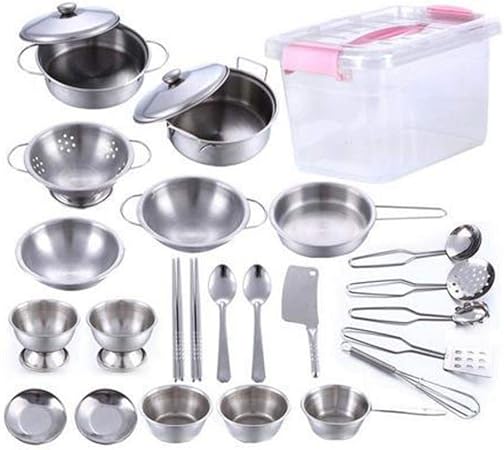 set de utensilios de cocina para niños