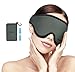 Sleep Eye Mask for Women Men, GoZheec Light Blocking Sleeping Mask with Ear Plug Travel Pouch, Soft and Comfy Blindfold for Travel/Sleeping/Shift Work