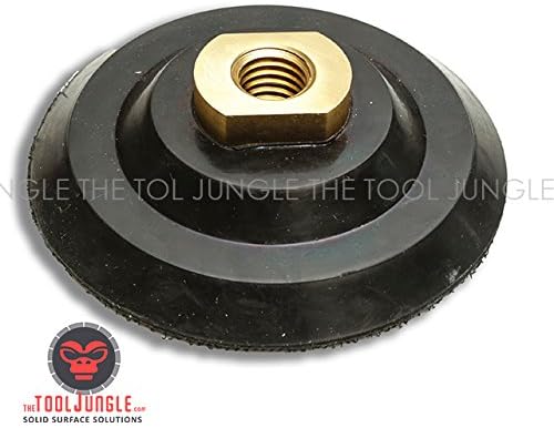 4 inch Rubber Backer Pad - Medium Flex,Ridgid (RIGID)