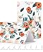 GVIEWIN Compatible for iPad Pro 10.5 Case/iPad Air 3 Case 2019, Slim Fit Cover Floral Pattern Series Adjustable Multiple Stand Angles with Auto Sleep/Wake (Flowering/Red) primary