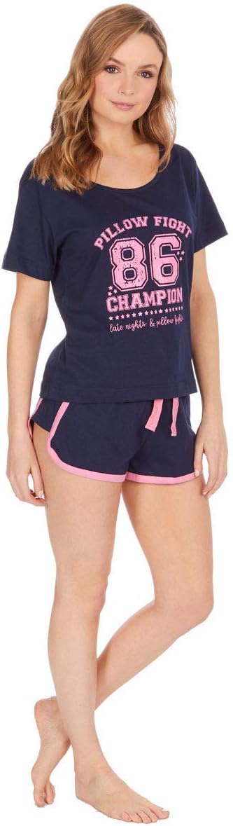 Summer T Shirt Top and Shorts Pyjamas