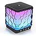 AOMAIS Star Bluetooth Speakers, Wireless Ultra Portable Color Changing LED Light Speaker with 7 Color LED Themes for Home Party, Outdoors, Backyard