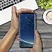 LK Screen Protector Compatible with Samsung Galaxy S8 Plus Tempered Glass, Case Friendly, Alignment Frame Easy Installation, 3D Curved Full Coverage