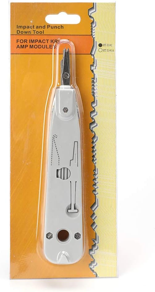 Ethernet Punch Down Tool Kit for Krone 110 Lsa-plus Telecom Phone Wire Cable RJ11 RJ45 Insertion