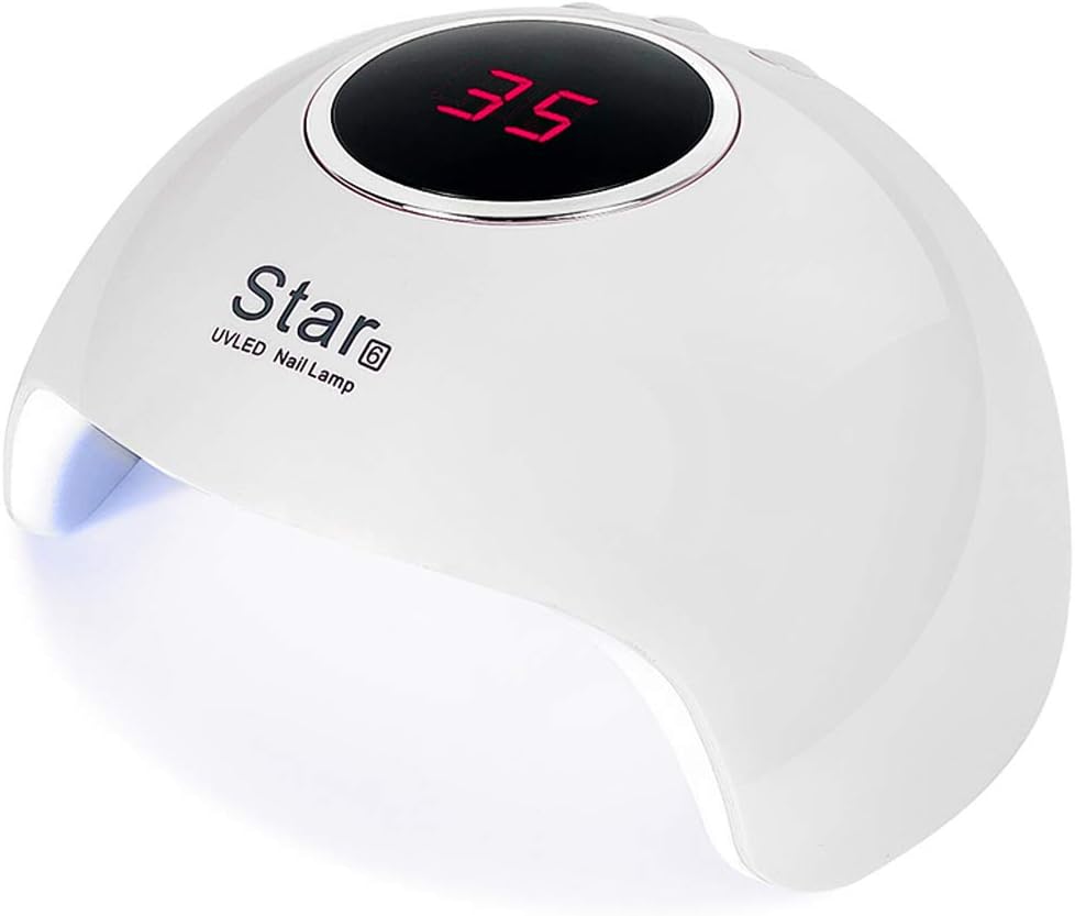 MORTENTR LED Nail Dryer for Gel Polish with Auto Sensor Nail Polish Curing Gel LED Dryer LED Nail Lamp Professional Nail Dryer Gel Polish Light Nail Light With 3 Timer Setting Pink